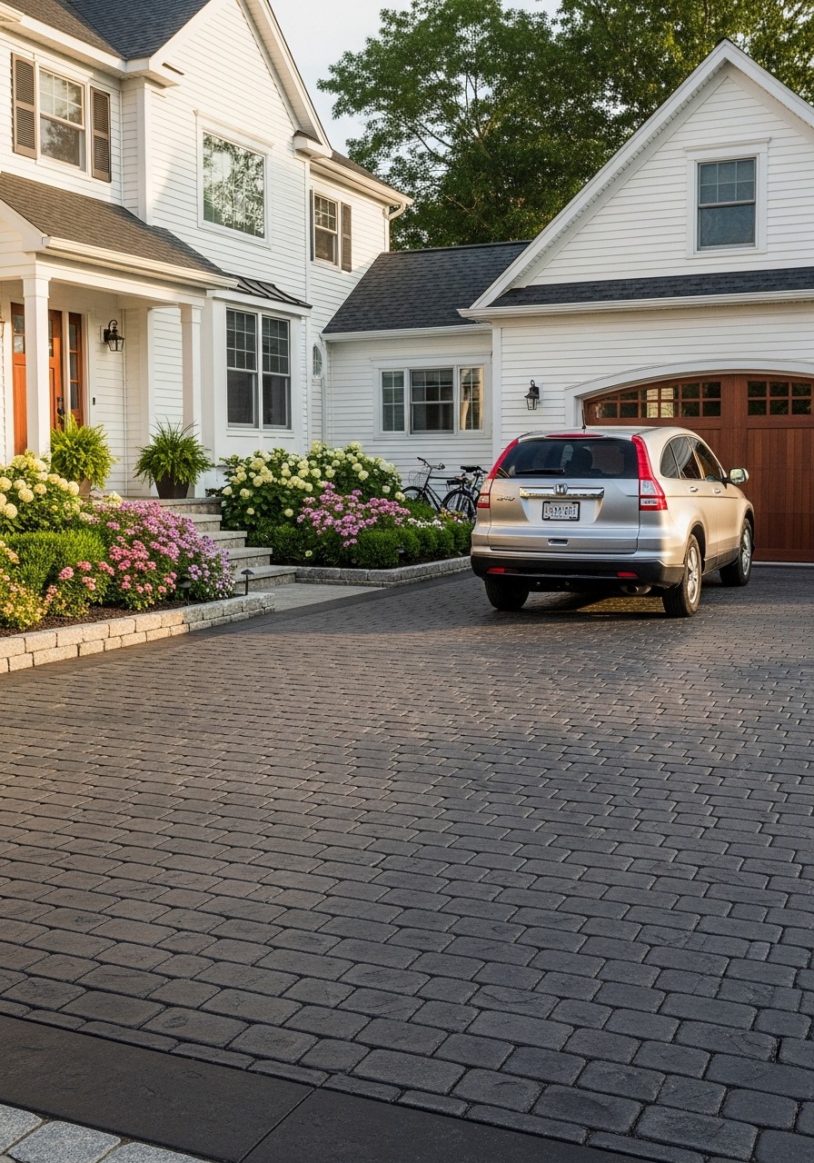 Stamped Concrete Driveways That Boost Curb Appeal