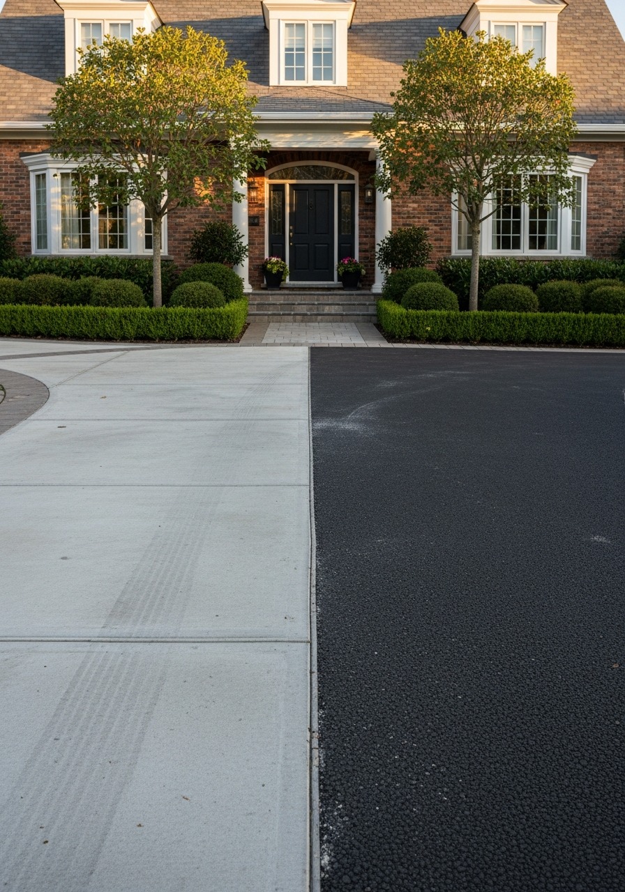 Concrete vs Asphalt Driveway: An Honest Comparison