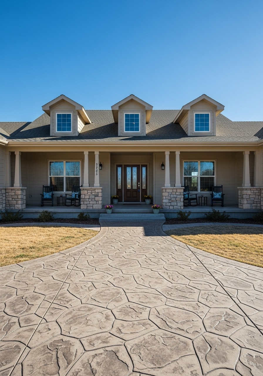 Concrete Front Walkway Ideas That Actually Look Good